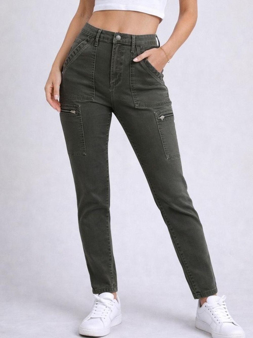 NWT Banana Republic High Rise Skinny Cargo Pants